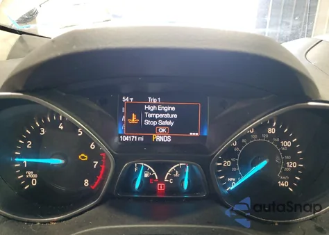 2017 Ford Escape Se from USA, damaged, VIN 1FMCU9GD5HUC71165